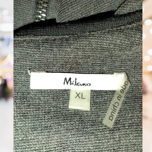 Cute Heather Grey Short Sleeve Milano Dress with Pockets Sz XL - Picture 4 of 5